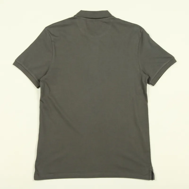 Lyle and Scott Plain Polo Shirt - Gunmetal-2